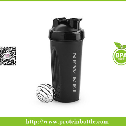 600ML bottle protein shaker